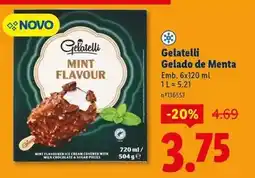 Lidl Gelatelli - mint promoção