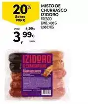 Continente Izidoro - misto de churrasco promoção