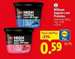 Lidl Milbona - iogurte com proteina promoção