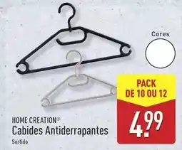 ALDI Home creation - cabides antiderrapantes promoção