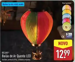 ALDI Balão de ar quente led promoção