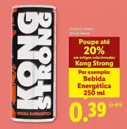Lidl A+ - bebida energética promoção