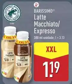 ALDI Nature - latte macchiato/expresso promoção