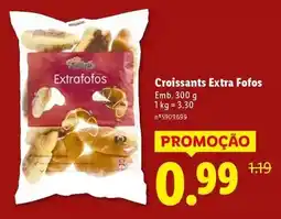 Lidl Croissants extra fofos promoção
