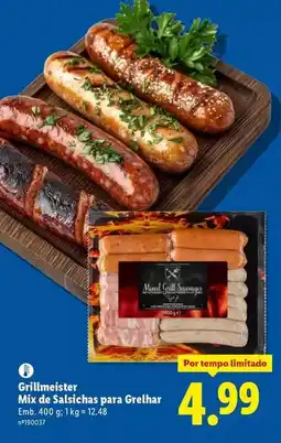 Lidl Mix - de salsichas para grelha promoção