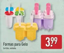ALDI Formas para gelo promoção
