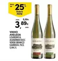 Continente Aveleda - vinho promoção