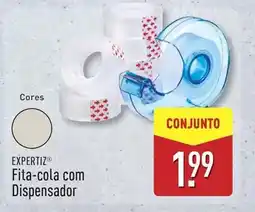 ALDI com - fita-cola com dispensador promoção