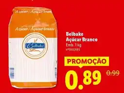 Lidl Belbake açúcar branco promoção