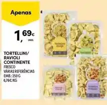 Continente Aqui é fresco - tortellini/ ravioli continente promoção