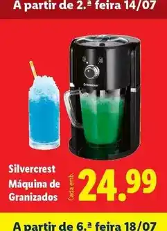 Lidl Silvercrest - máquina de granizados promoção