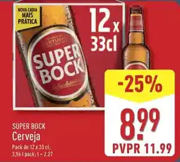 ALDI Super bock - cerveja promoção
