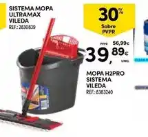 Continente Vileda - sistema mopa ultramax promoção