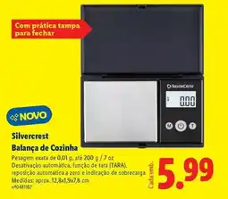 Lidl Silvercrest - balanca de cozinha promoção