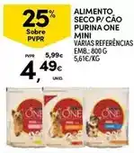 Continente Purina - alimento seco p/ cão one promoção