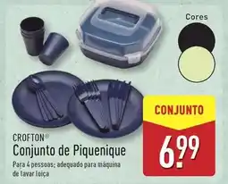 ALDI Crofton conjunto de piquenique promoção