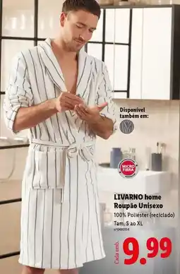 Lidl Home roupao unisexo promoção