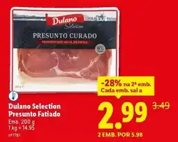 Lidl Dulano - presunto fatiado promoção