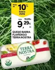 Continente Terra nostra - queijo barra flamengo promoção