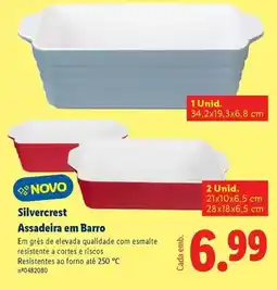 Lidl Silvercrest - assadeira em barro promoção