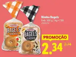 Lidl Bimbo - bagels promoção