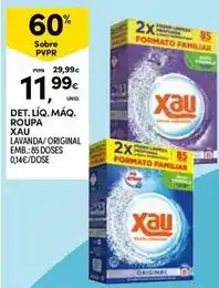 Continente Xau - det. líq. máq. roupa promoção