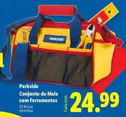 Lidl Parkside - conjunto de mala com ferramentas promoção