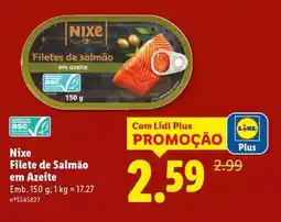 Lidl com - filete de salmão em azeite promoção