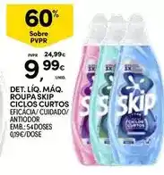 Continente Skip - det. liq. maq. roupa promoção