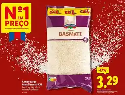 Lidl Xxl - arroz basmati promoção
