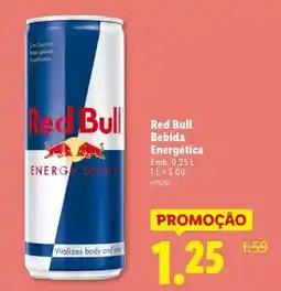 Lidl Red bull - bebida energética promoção