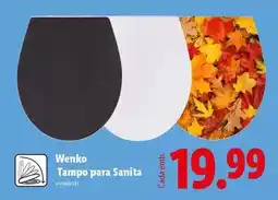 Lidl Wenko tampo para sanita promoção