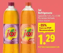Lidl Joi - refrigerante promoção