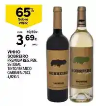 Continente Sobreiro - vinho promoção