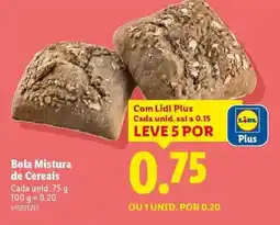 Lidl A+ - bola mistura de cereais promoção