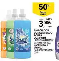 Continente Comfort - amaciador concentrado roupa promoção
