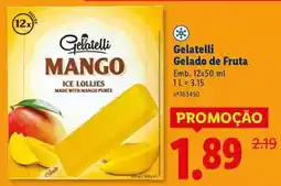 Lidl Gelatelli promoção