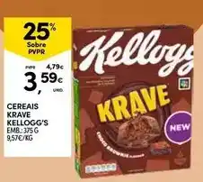 Continente Kellogg's - cereais krave promoção