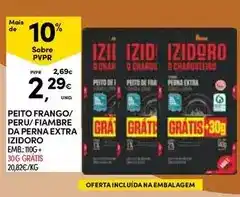 Continente Izidoro - peito frango promoção