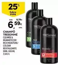 Continente Tresemmé - champo promoção