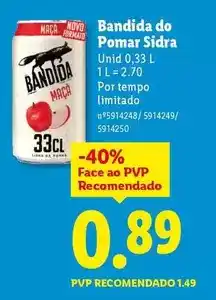 Lidl Bandida do pomar - bandida do pomar promoção