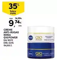 Continente Nivea - creme anti-rugas q10 power promoção