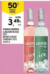 Continente Lagosta - vinho verde promoção