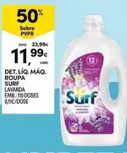 Continente Det. líq. máq. roupa promoção