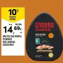 Continente Izidoro - peito de peru forno de lenha promoção