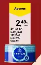 Continente Atum ao natural tritao promoção