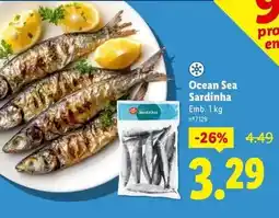 Lidl Ocean sea - sardinha promoção