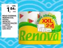 Continente Renova - rolo cozinha xxl promoção