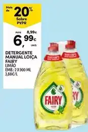 Continente Fairy - detergente manual loica promoção