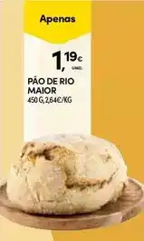 Continente Rio maior - pão de promoção